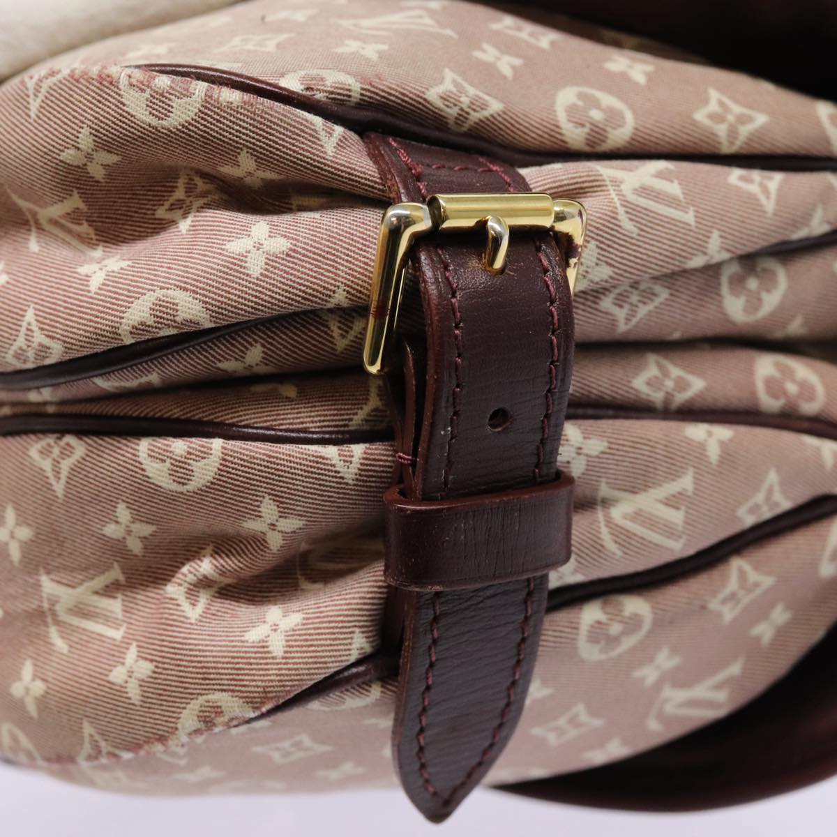 LOUIS VUITTON Monogram Idylle Saumur PM Shoulder Bag Sepia M40669 bs17039