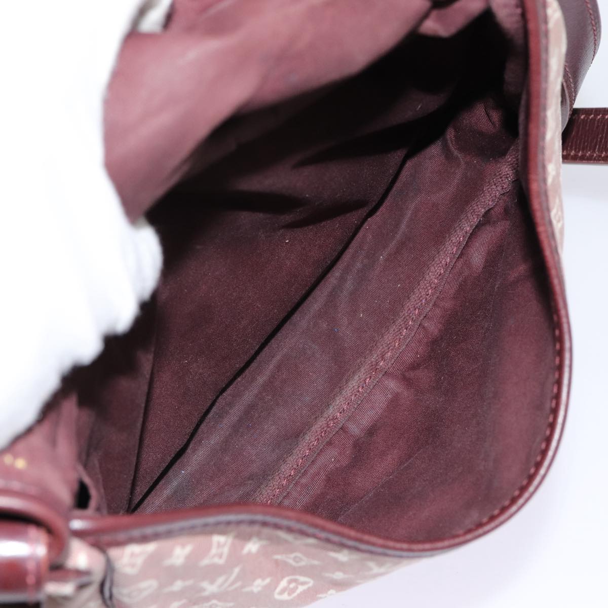 LOUIS VUITTON Monogram Idylle Saumur PM Shoulder Bag Sepia M40669 bs17039