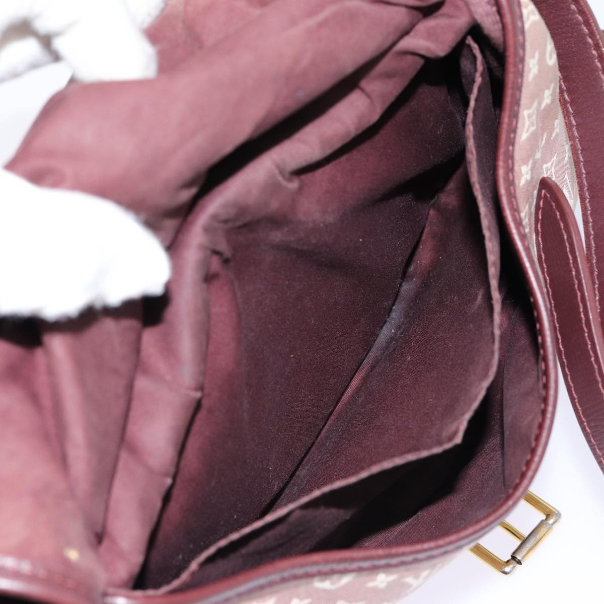 LOUIS VUITTON Monogram Idylle Saumur PM Shoulder Bag Sepia M40669 bs17039