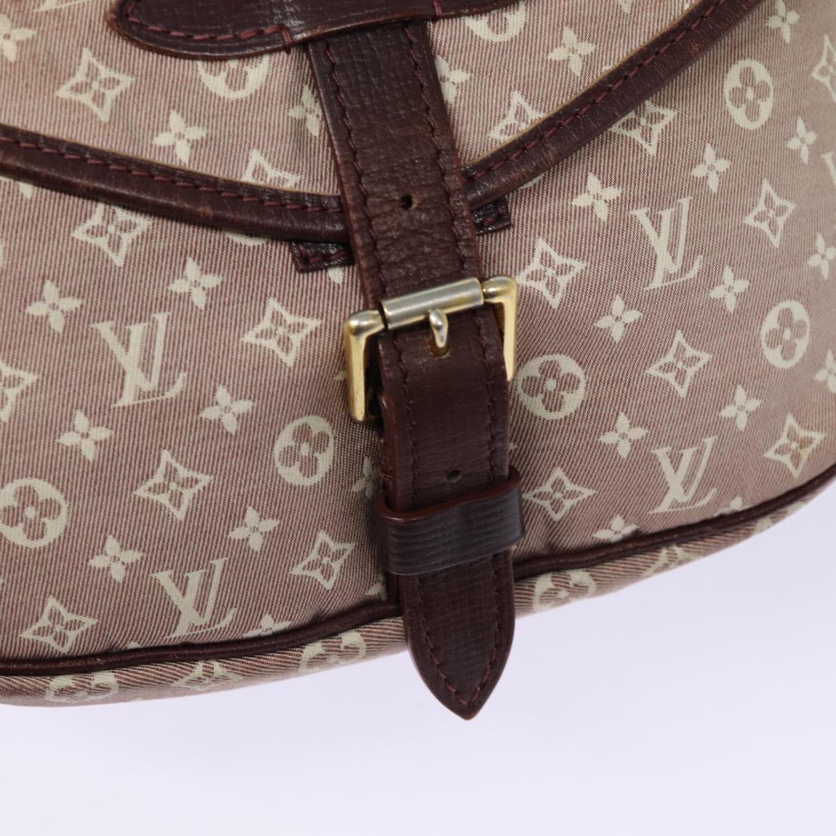 LOUIS VUITTON Monogram Idylle Saumur PM Shoulder Bag Sepia M40669 bs17039