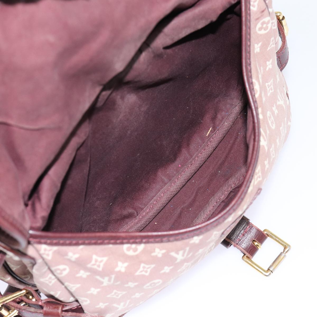 LOUIS VUITTON Monogram Idylle Saumur PM Shoulder Bag Sepia M40669 bs17039