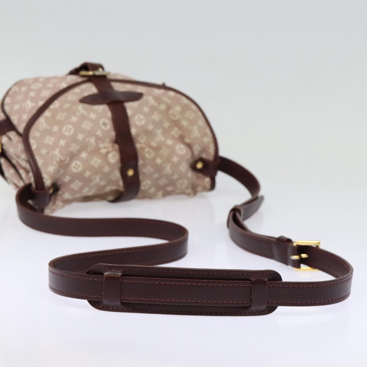 LOUIS VUITTON Monogram Idylle Saumur PM Shoulder Bag Sepia M40669 bs17039