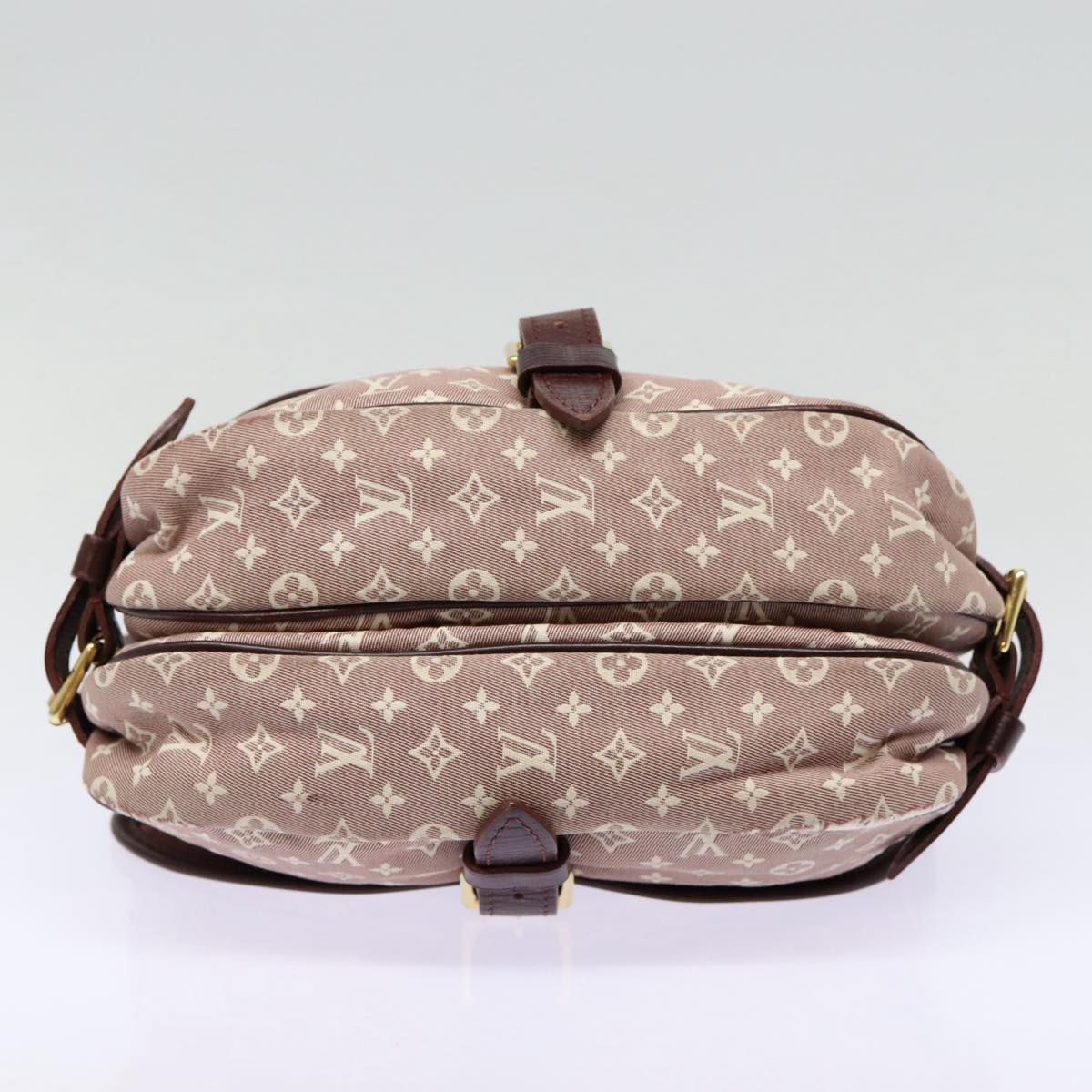 LOUIS VUITTON Monogram Idylle Saumur PM Shoulder Bag Sepia M40669 bs17039