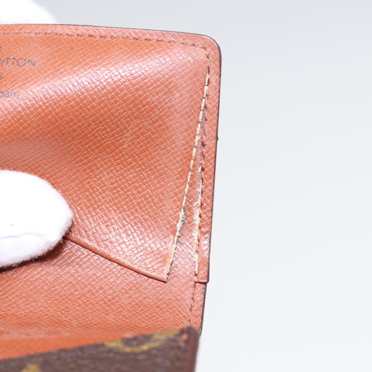 LOUIS VUITTON Monogram Amberop Cartes De Visit Card Case M62920 LV bs17102