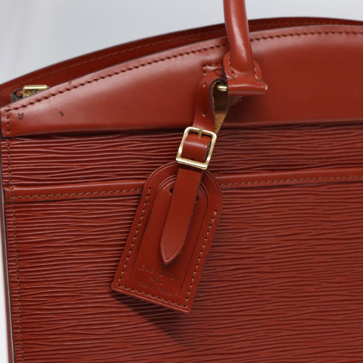 LOUIS VUITTON Epi Riviera Hand Bag Brown M48183 LV bs17130