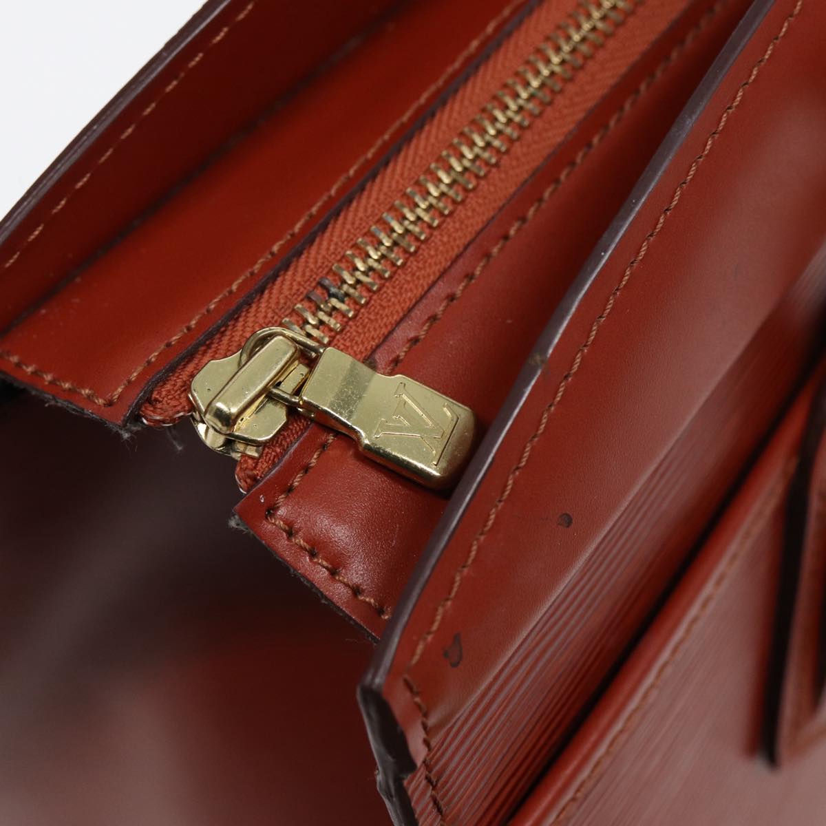 LOUIS VUITTON Epi Riviera Hand Bag Brown M48183 LV bs17130