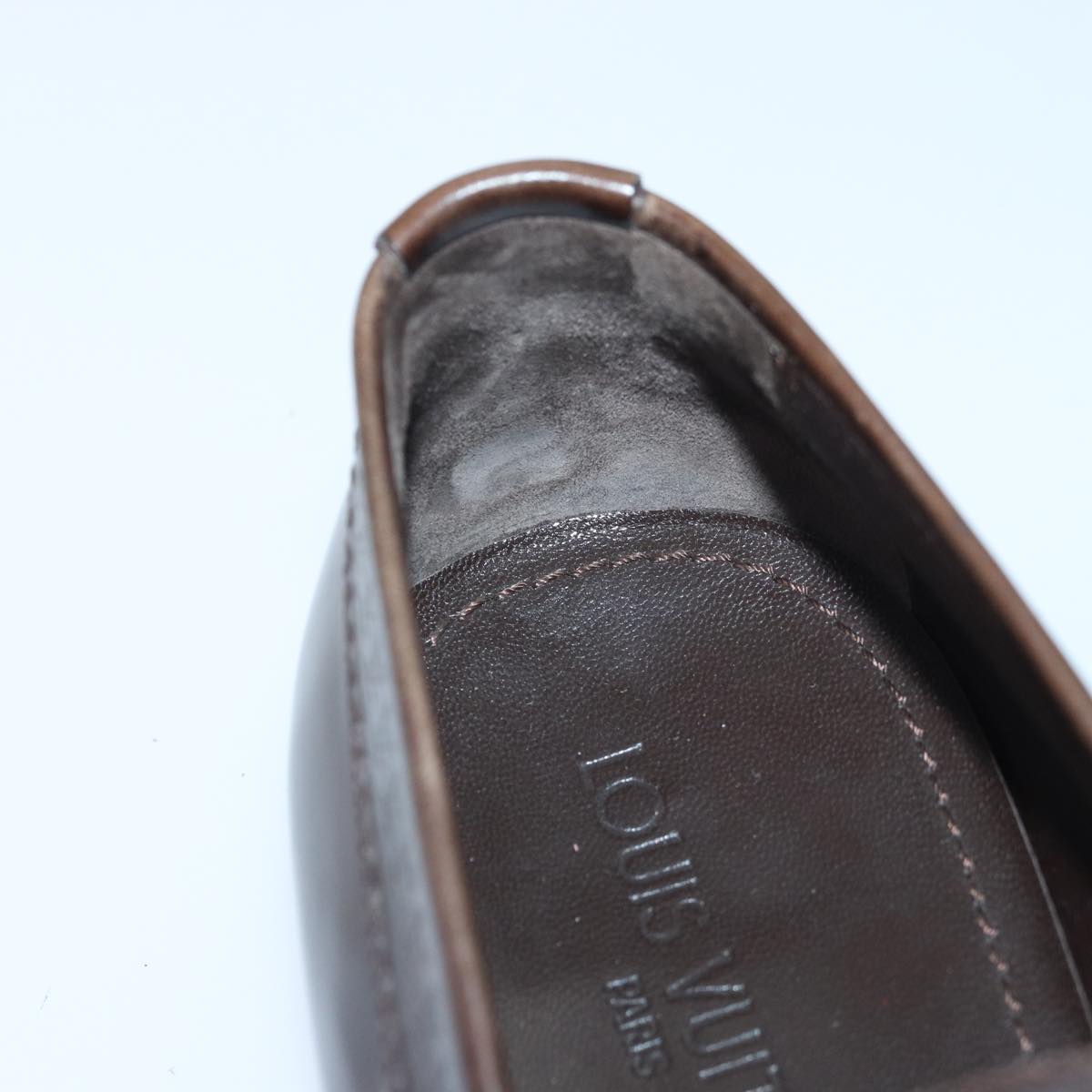 LOUIS VUITTON shoes Leather 7 Brown LV bs17139