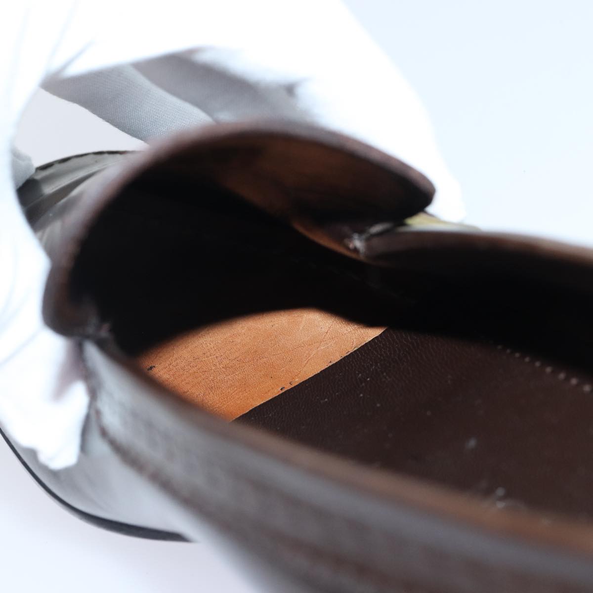 LOUIS VUITTON shoes Leather 7 Brown LV bs17139