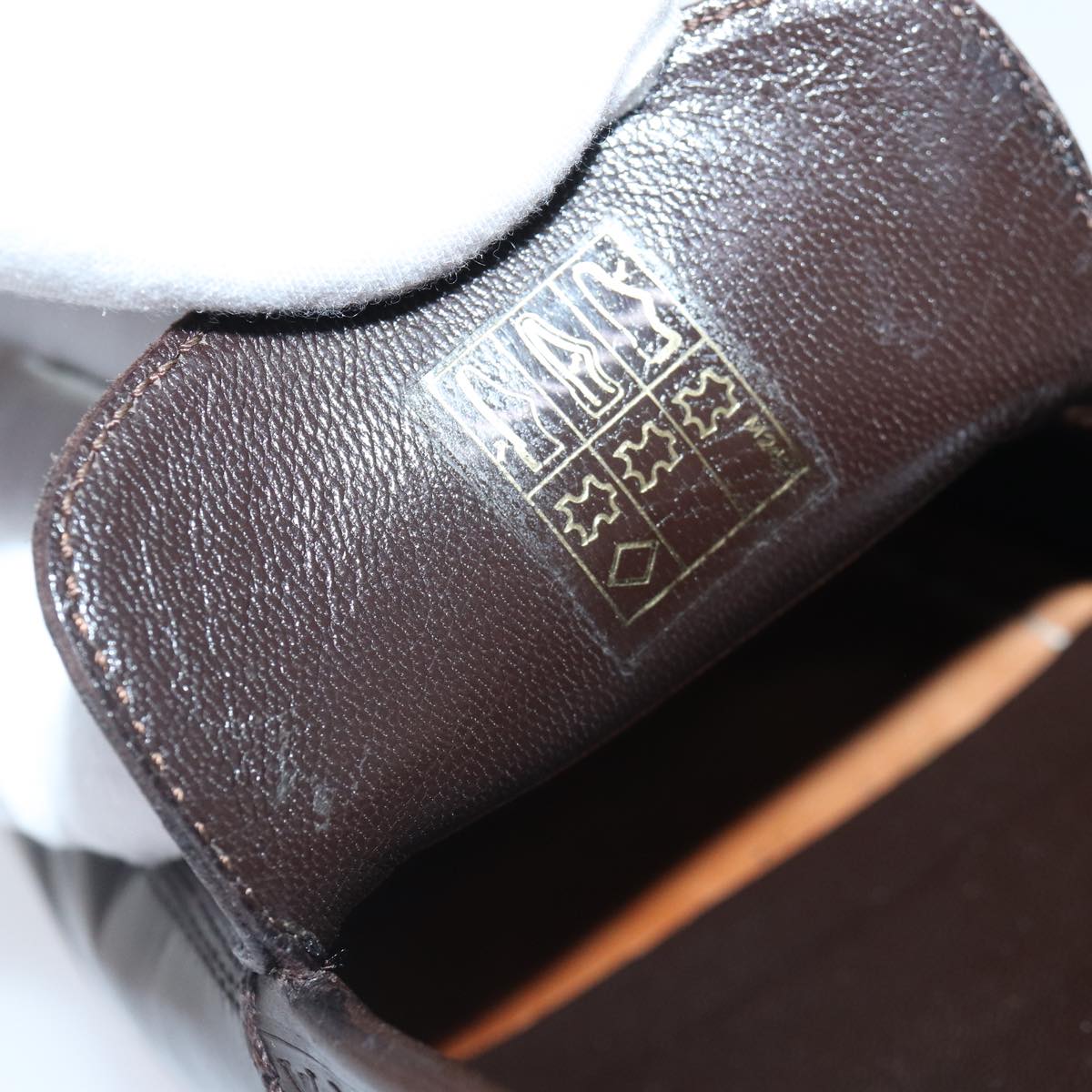 LOUIS VUITTON shoes Leather 7 Brown LV bs17139