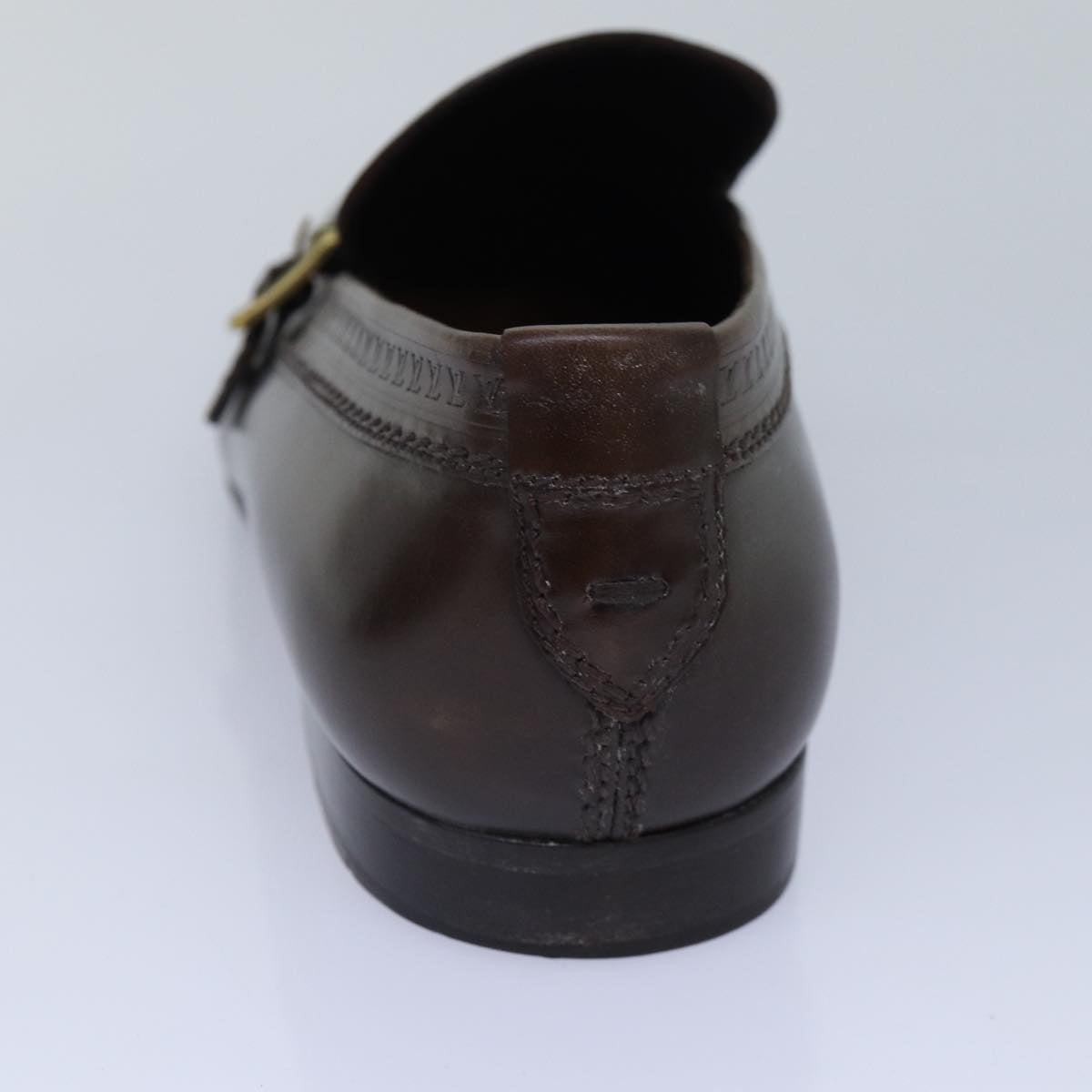 LOUIS VUITTON shoes Leather 7 Brown LV bs17139