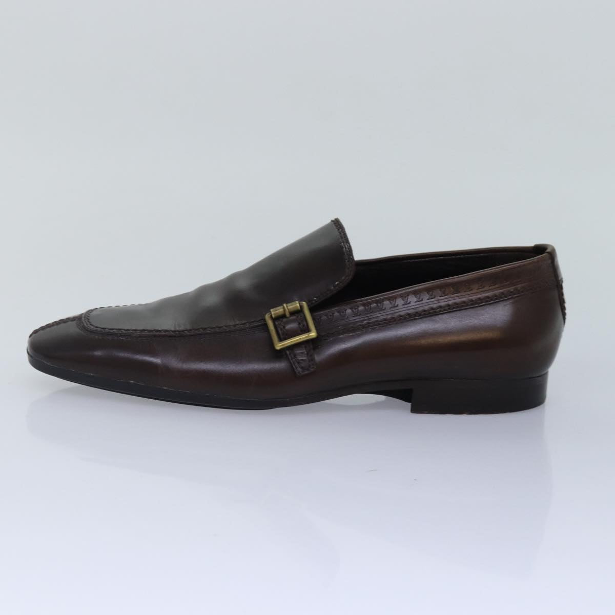 LOUIS VUITTON shoes Leather 7 Brown LV bs17139
