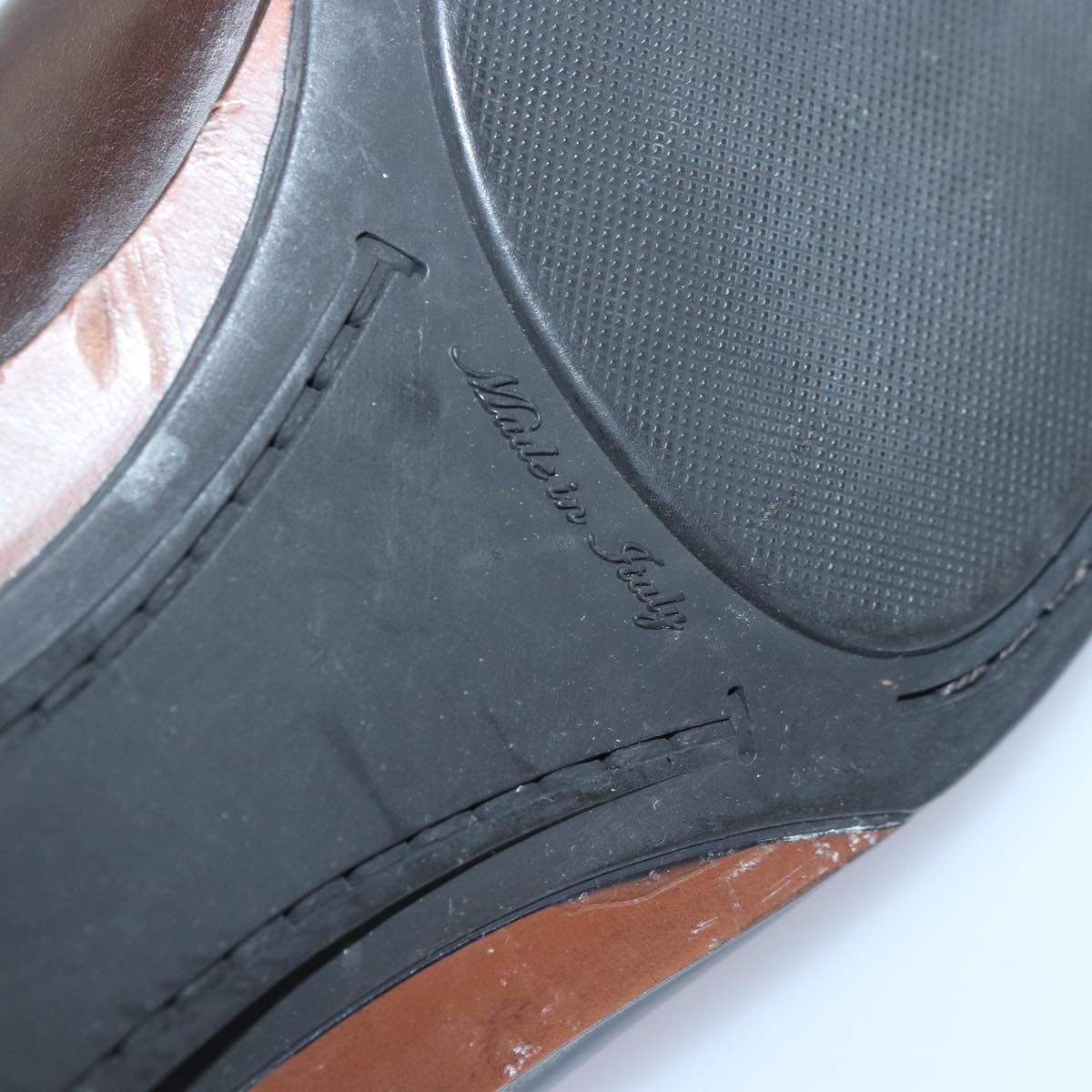LOUIS VUITTON shoes Leather 7 Brown LV bs17139