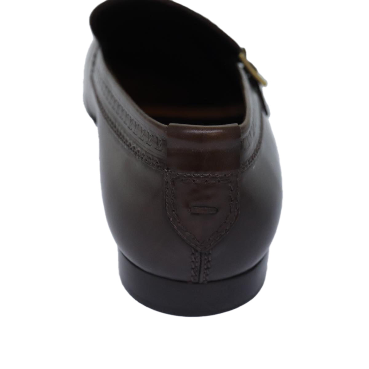 LOUIS VUITTON shoes Leather 7 Brown LV bs17139