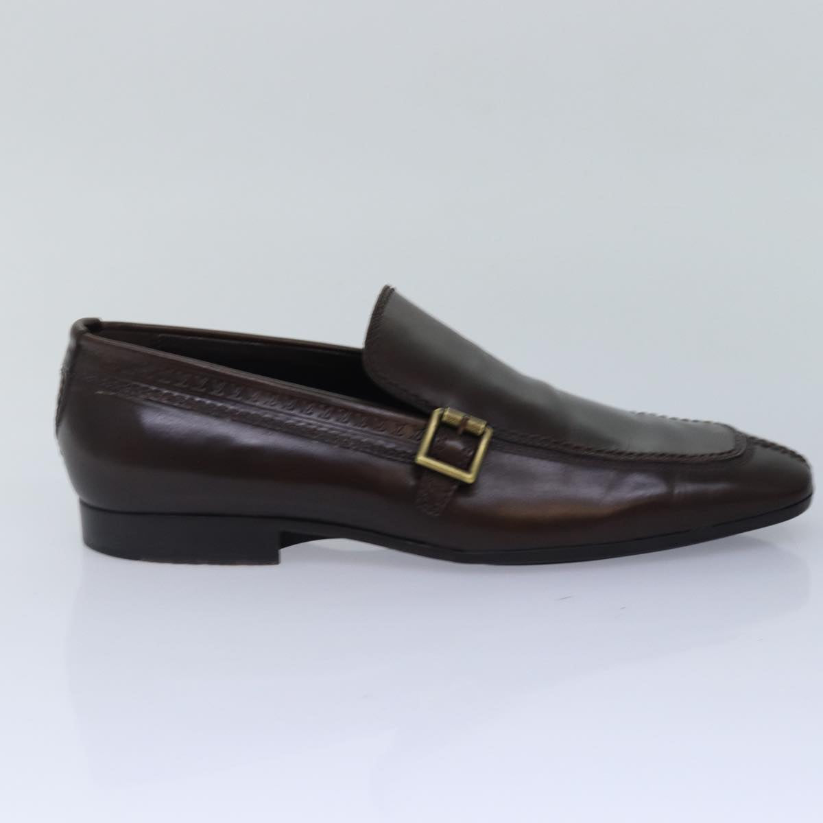 LOUIS VUITTON shoes Leather 7 Brown LV bs17139