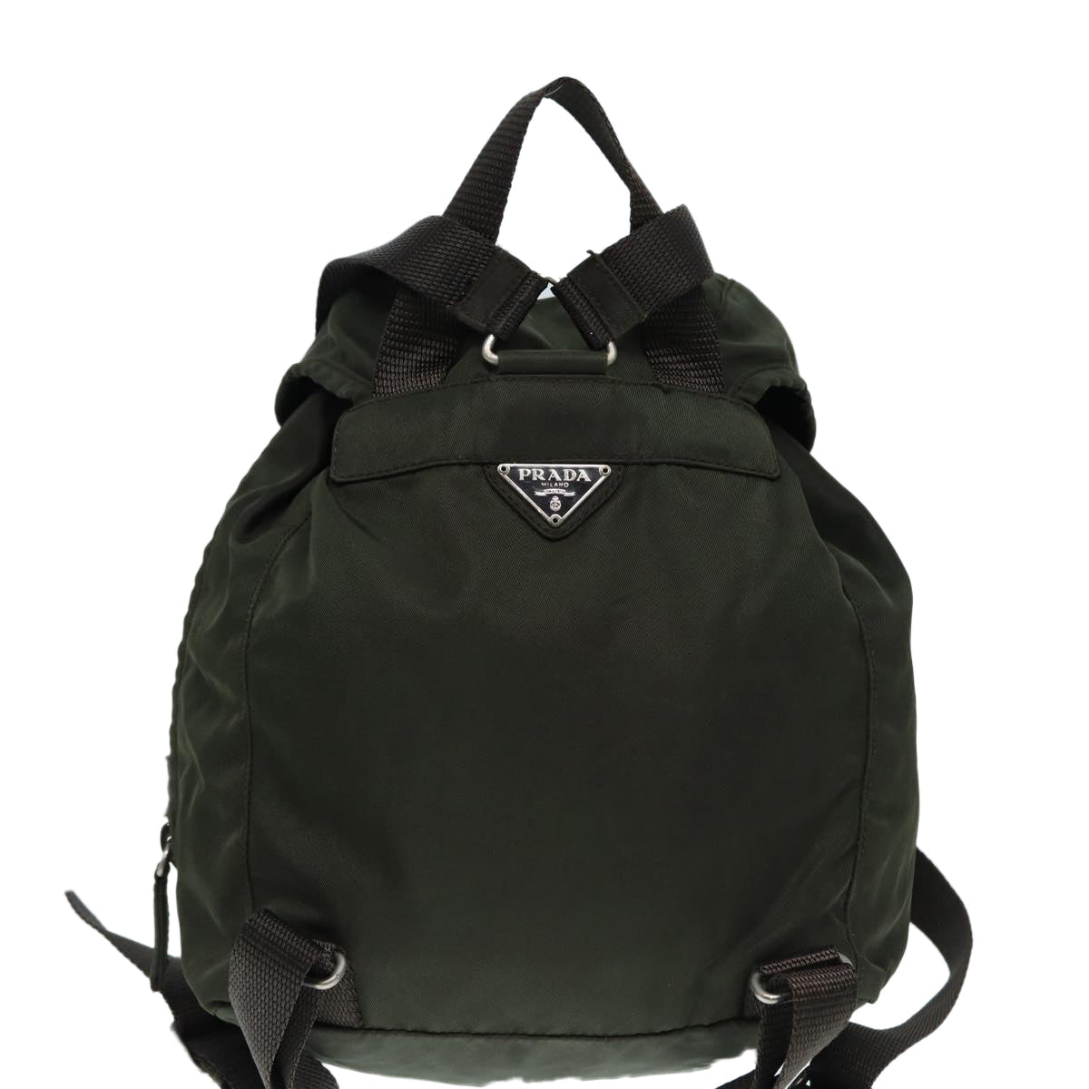 Luxury Prada Backpack Nylon Khaki  bs17144