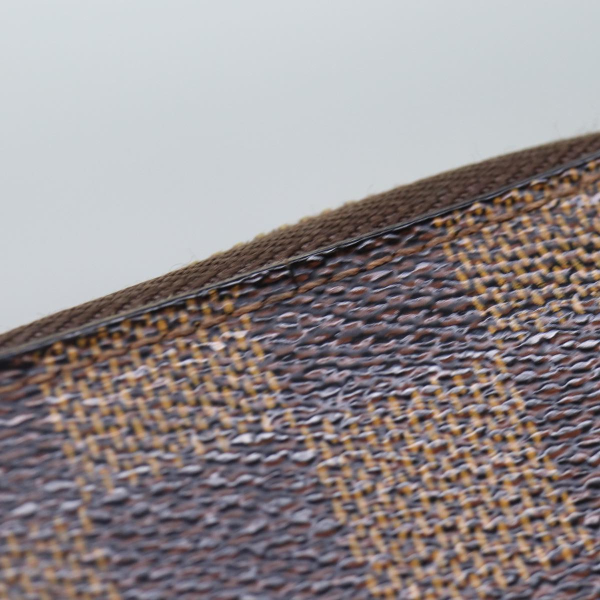 LOUIS VUITTON Damier Ebene Zippy Coin Purse N63070 LV bs17148