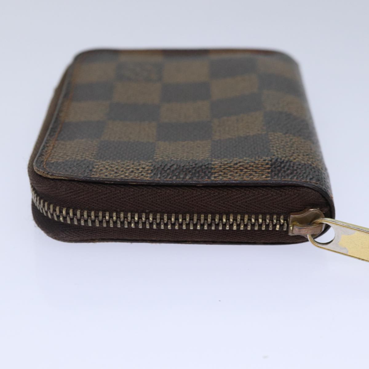 LOUIS VUITTON Damier Ebene Zippy Coin Purse N63070 LV bs17148