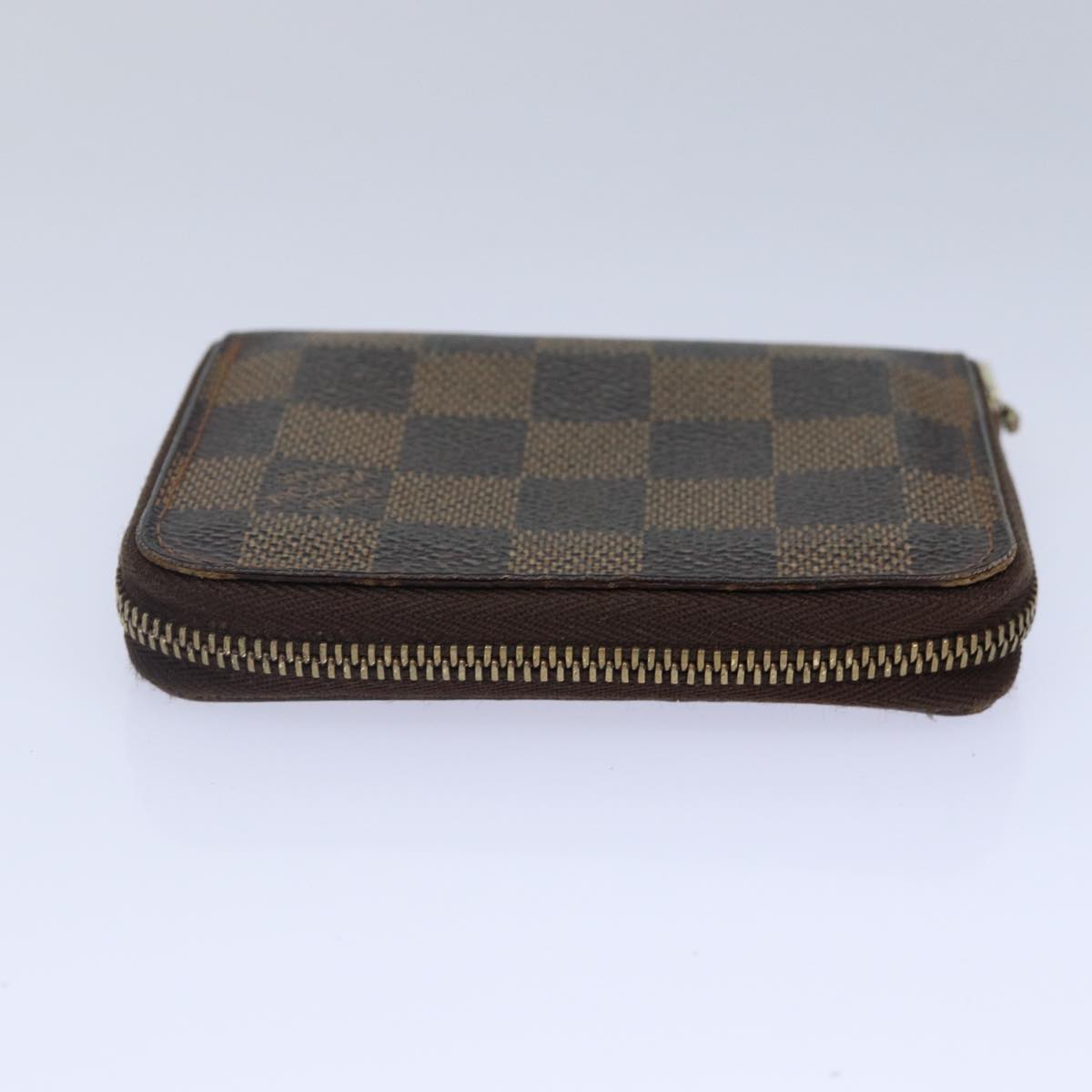LOUIS VUITTON Damier Ebene Zippy Coin Purse N63070 LV bs17148