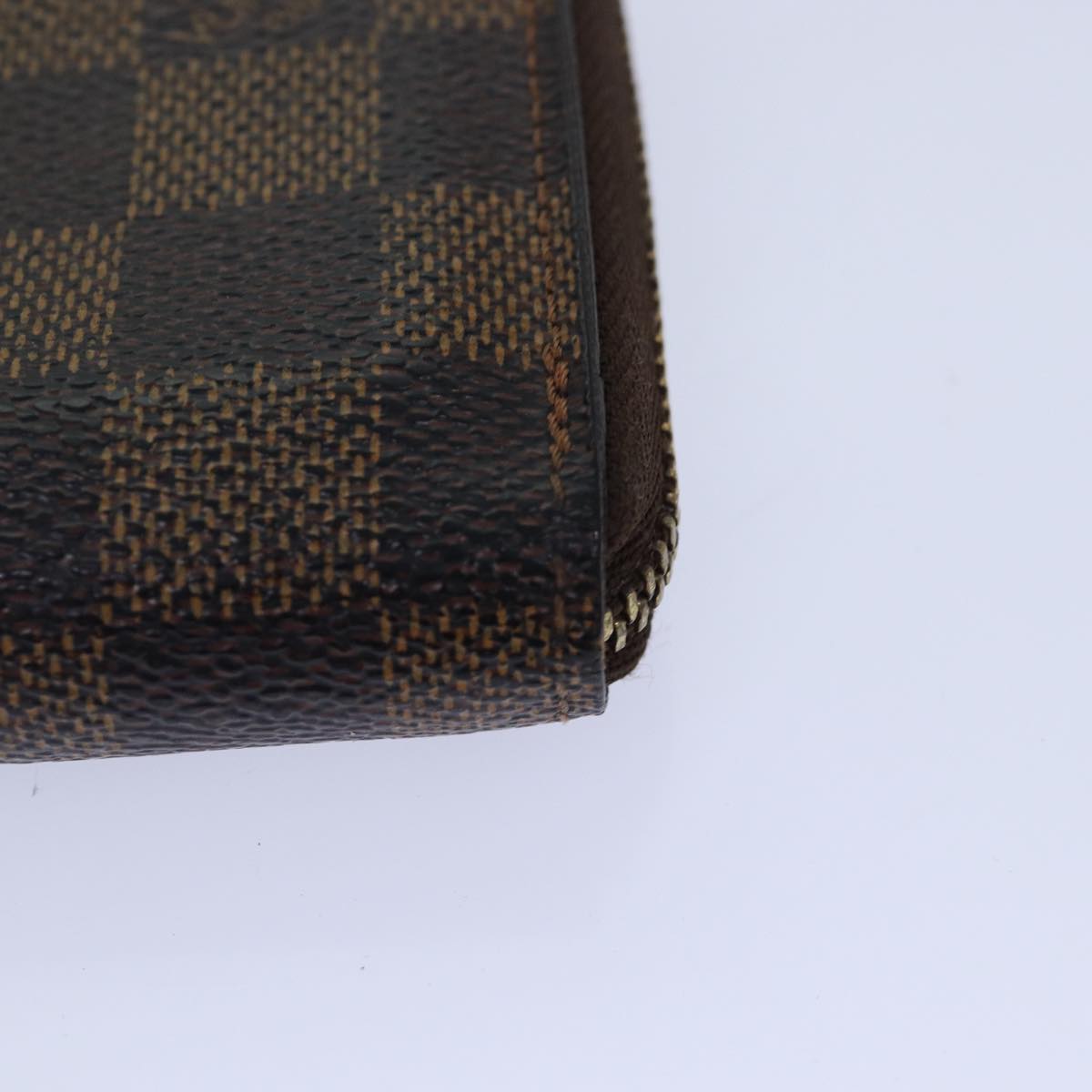 LOUIS VUITTON Damier Ebene Zippy Coin Purse N63070 LV bs17148
