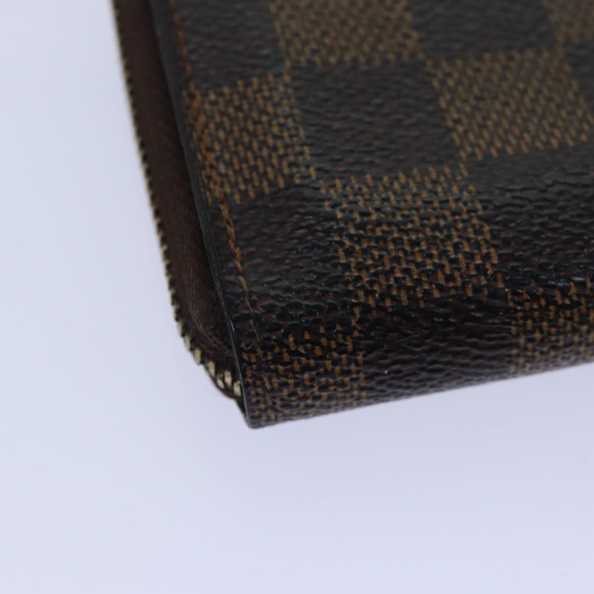 LOUIS VUITTON Damier Ebene Zippy Coin Purse N63070 LV bs17148