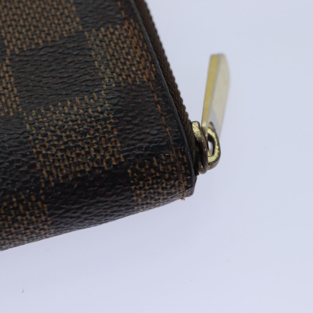 LOUIS VUITTON Damier Ebene Zippy Coin Purse N63070 LV bs17148