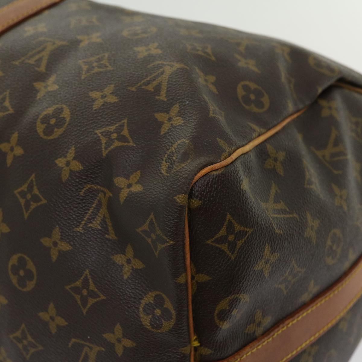 LOUIS VUITTON Monogram Keepall Bandouliere 50 Boston Bag M41416 LV bs1716