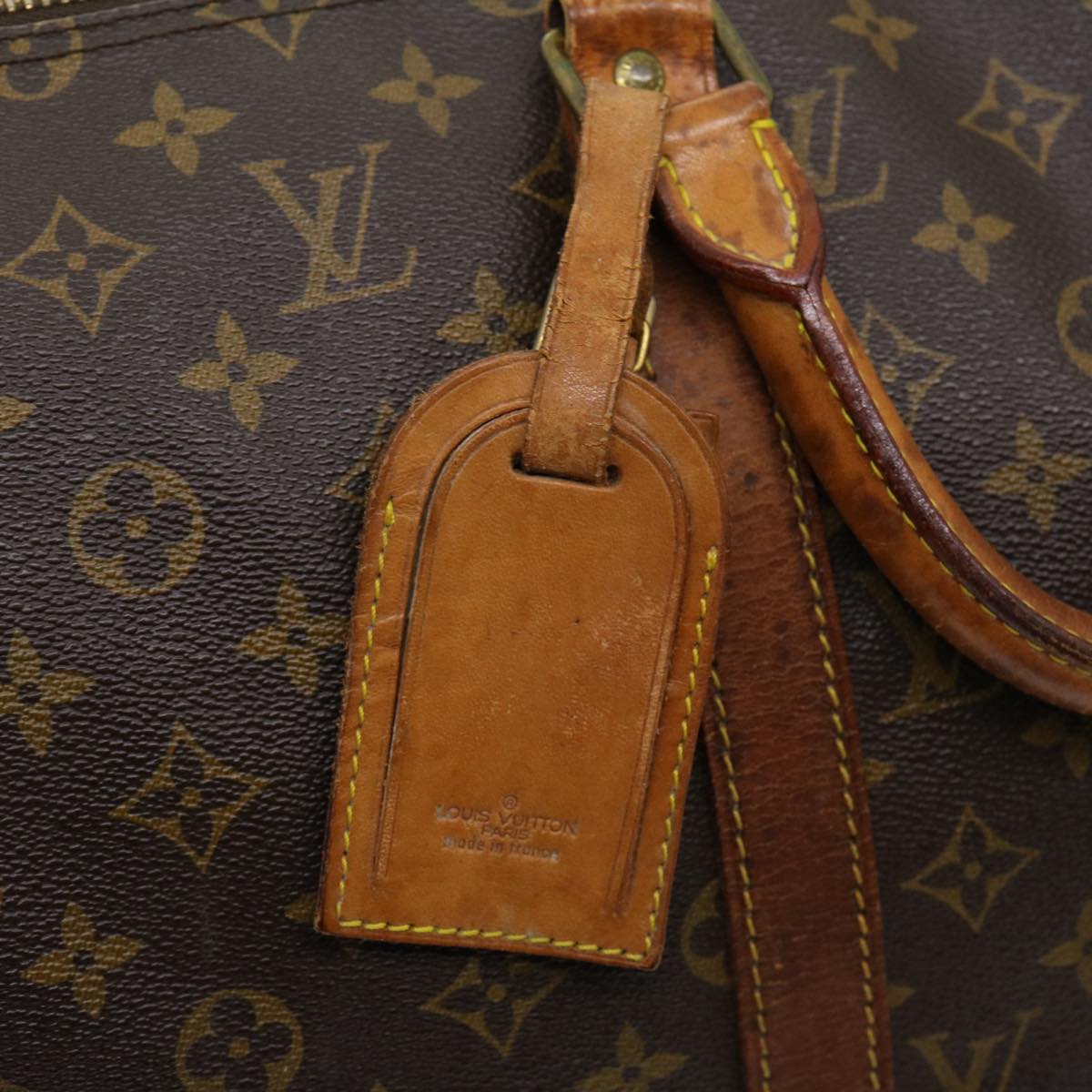 LOUIS VUITTON Monogram Keepall Bandouliere 50 Boston Bag M41416 LV bs1716