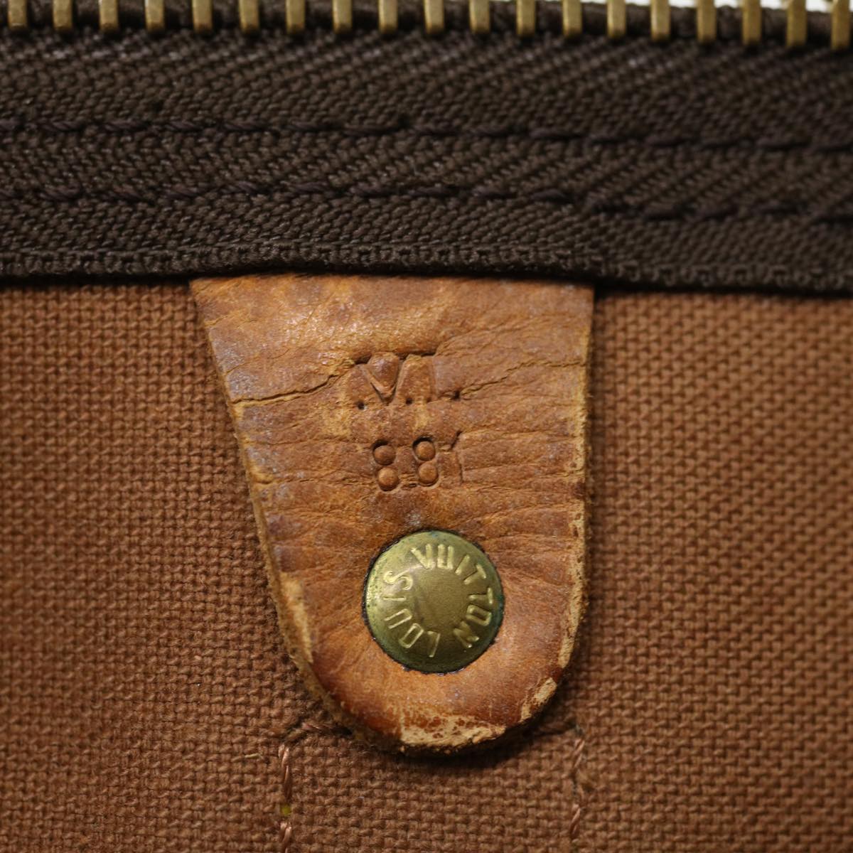 LOUIS VUITTON Monogram Keepall Bandouliere 50 Boston Bag M41416 LV bs1716