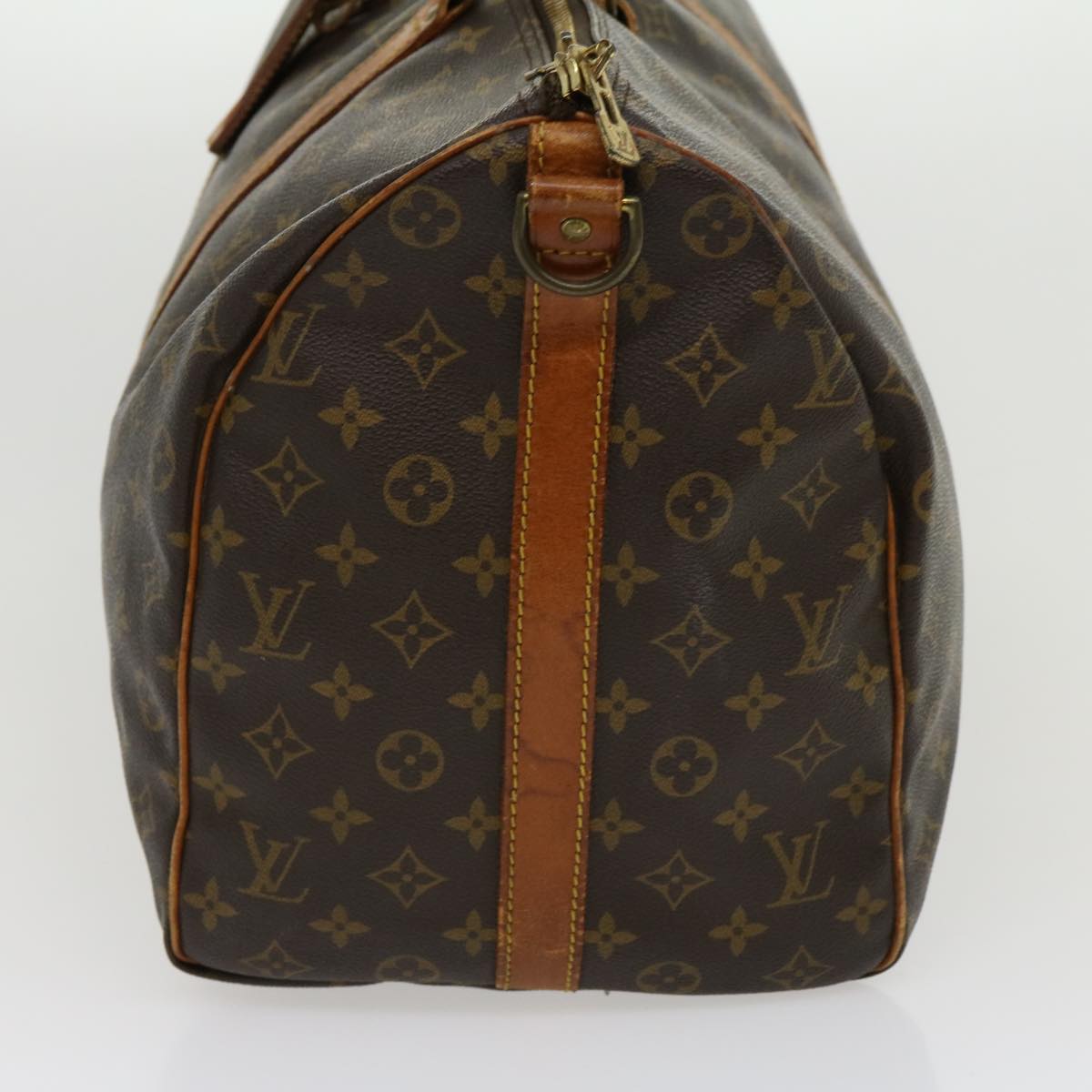 LOUIS VUITTON Monogram Keepall Bandouliere 50 Boston Bag M41416 LV bs1716