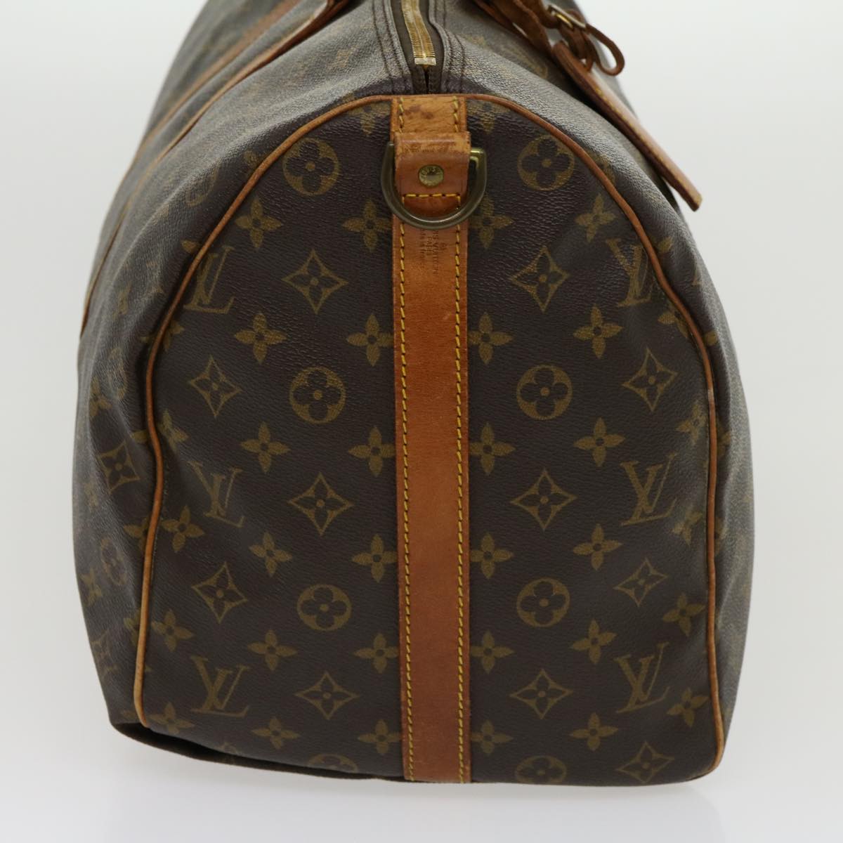 LOUIS VUITTON Monogram Keepall Bandouliere 50 Boston Bag M41416 LV bs1716