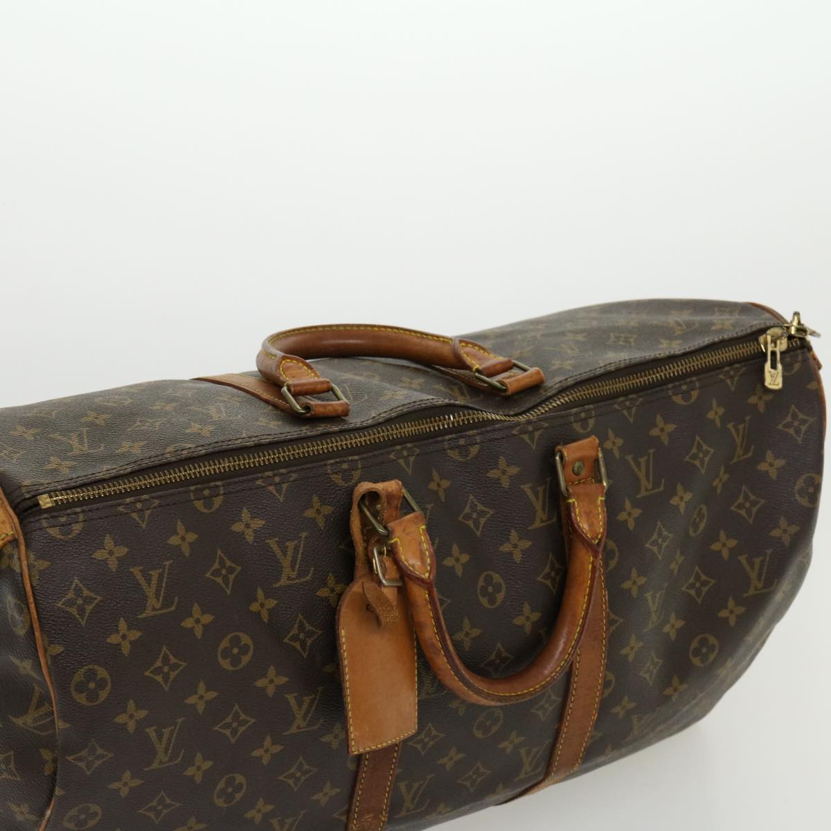 LOUIS VUITTON Monogram Keepall Bandouliere 50 Boston Bag M41416 LV bs1716