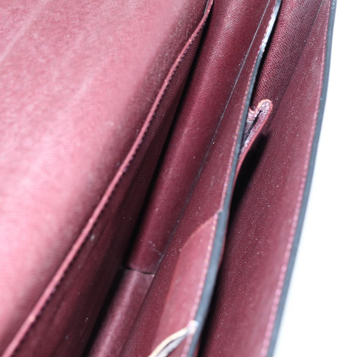 LOUIS VUITTON Taiga Serviette Moskova Business Bag Acajou M30036 LV bs17181