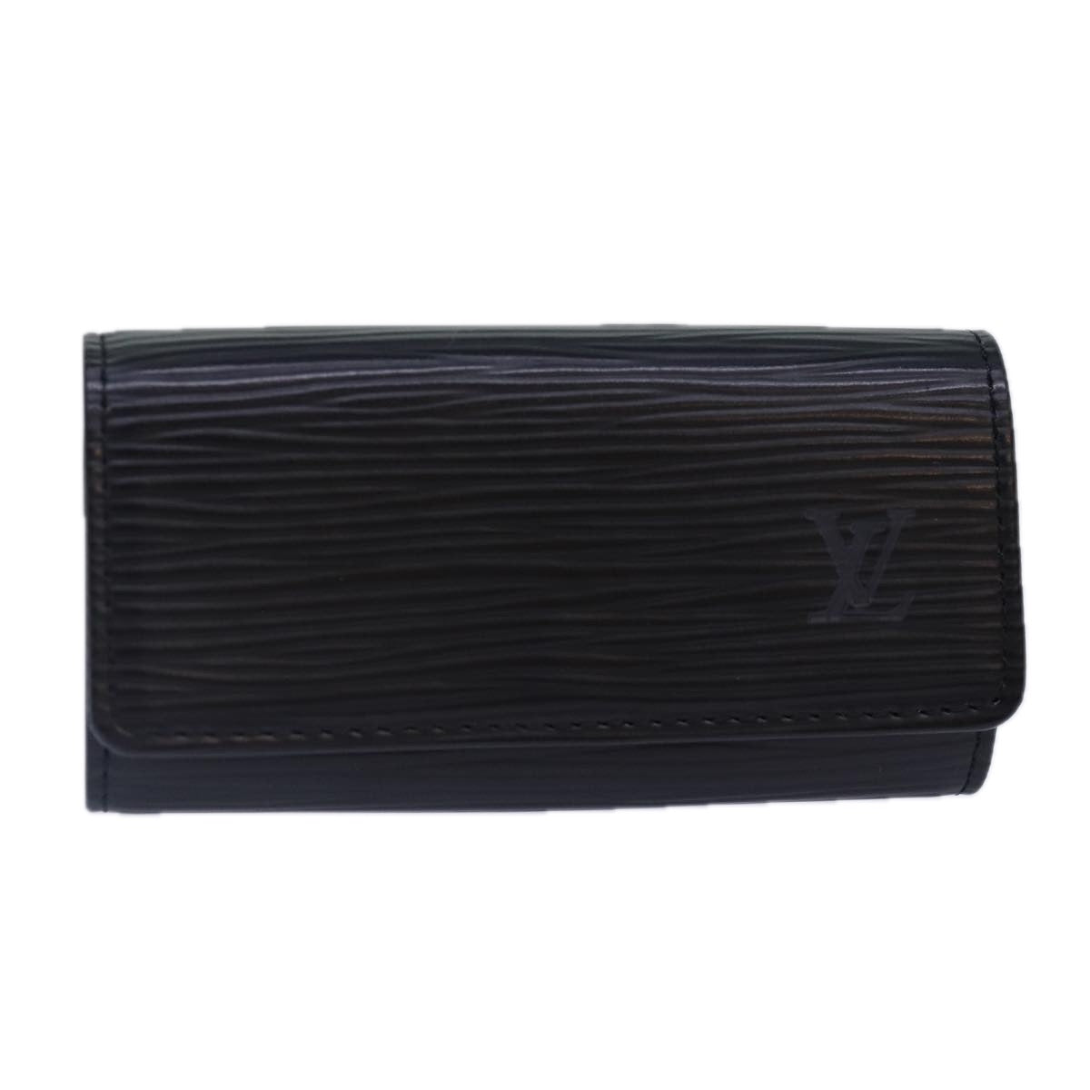 LOUIS VUITTON Epi Multicles 4 Key Case Noir M63822 LV bs17188