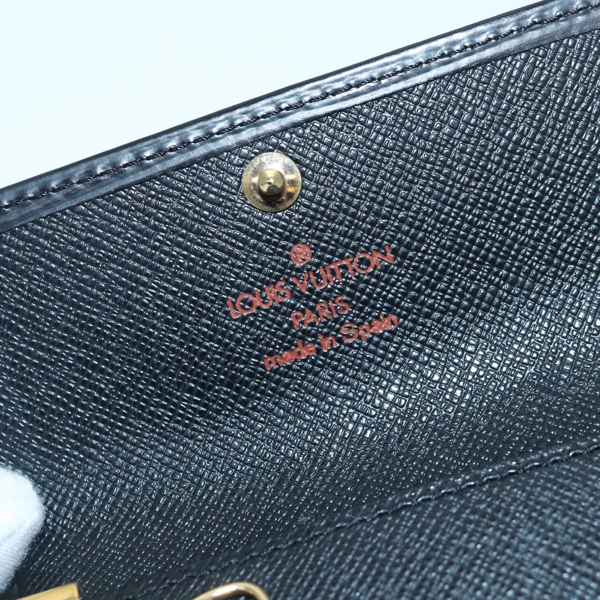 LOUIS VUITTON Epi Multicles 4 Key Case Noir M63822 LV bs17188