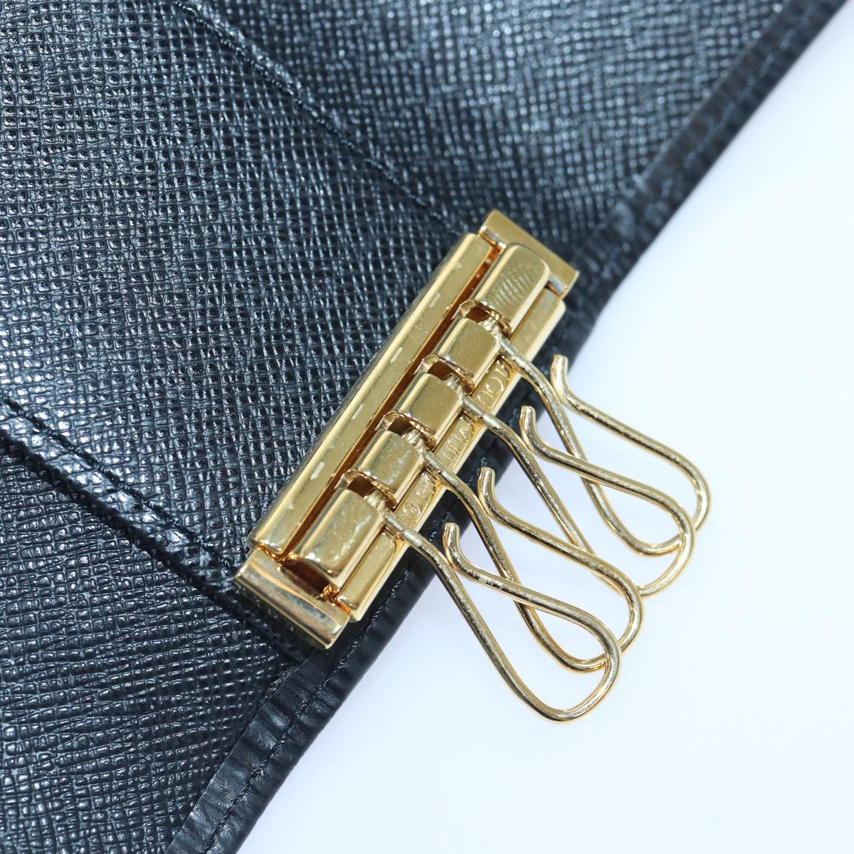 LOUIS VUITTON Epi Multicles 4 Key Case Noir M63822 LV bs17188