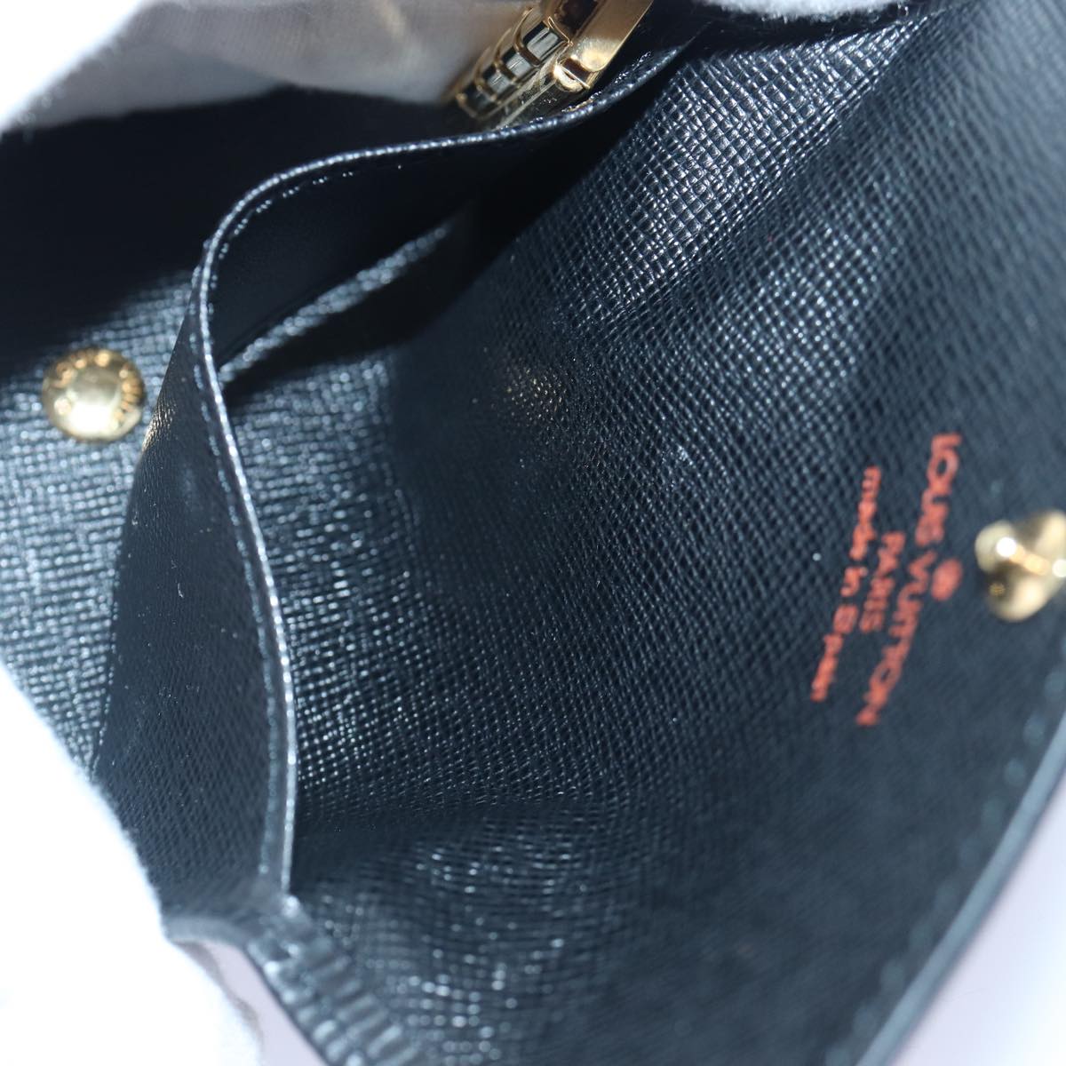 LOUIS VUITTON Epi Multicles 4 Key Case Noir M63822 LV bs17188