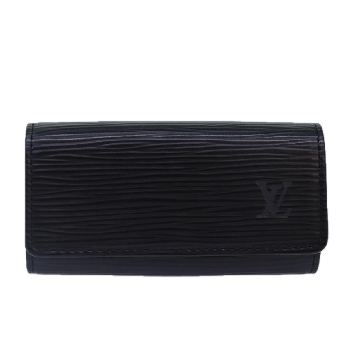 LOUIS VUITTON Epi Multicles 4 Key Case Noir M63822 LV bs17188