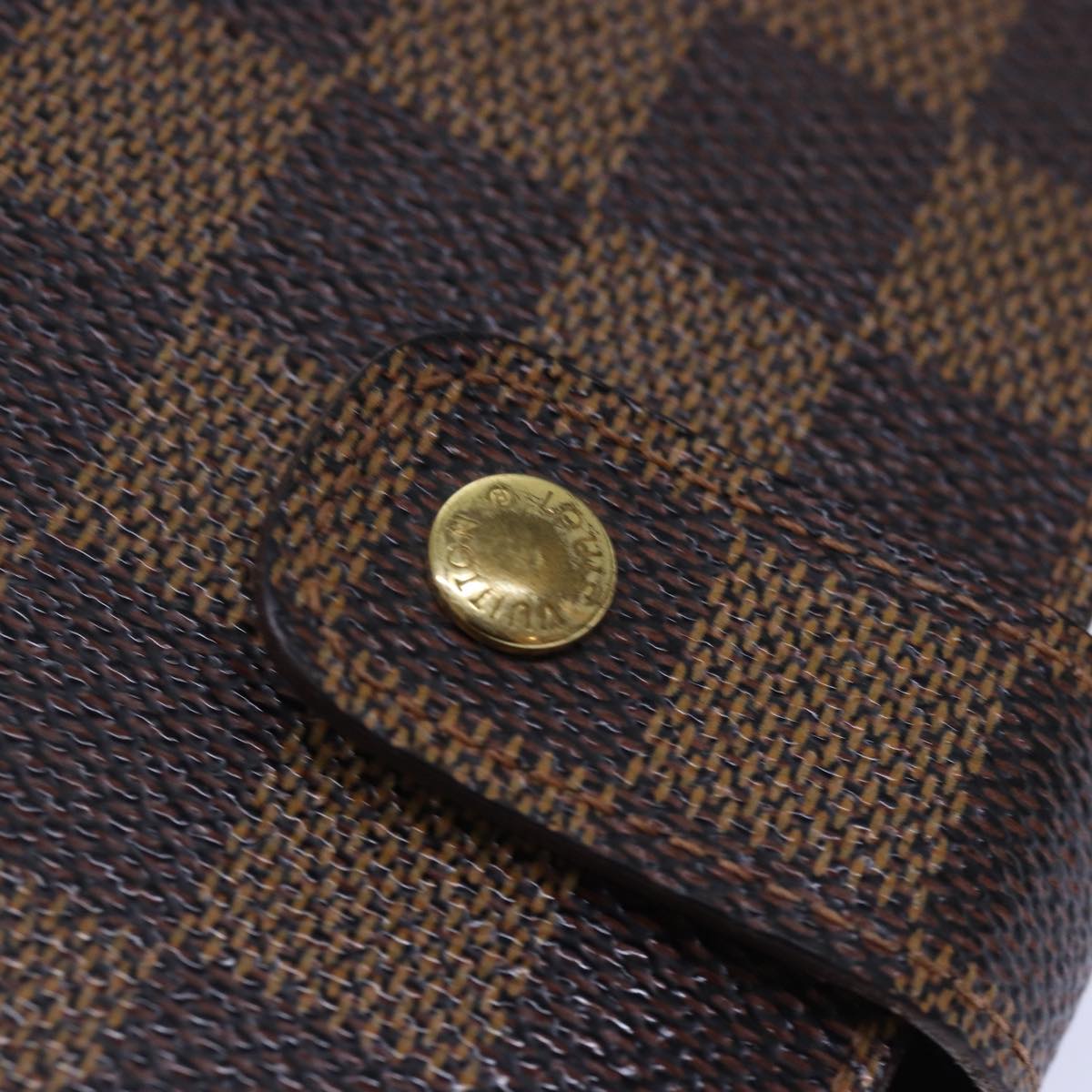 LOUIS VUITTON Damier Ebene Agenda MM Day Planner Cover R20240 LV bs17190