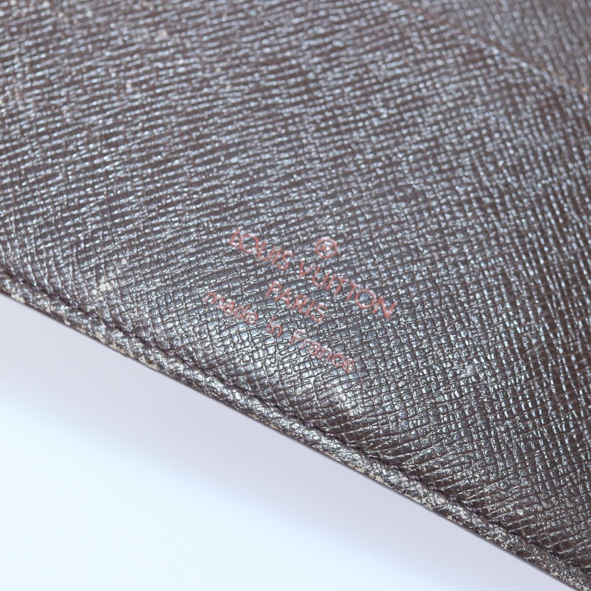 LOUIS VUITTON Damier Ebene Agenda MM Day Planner Cover R20240 LV bs17190