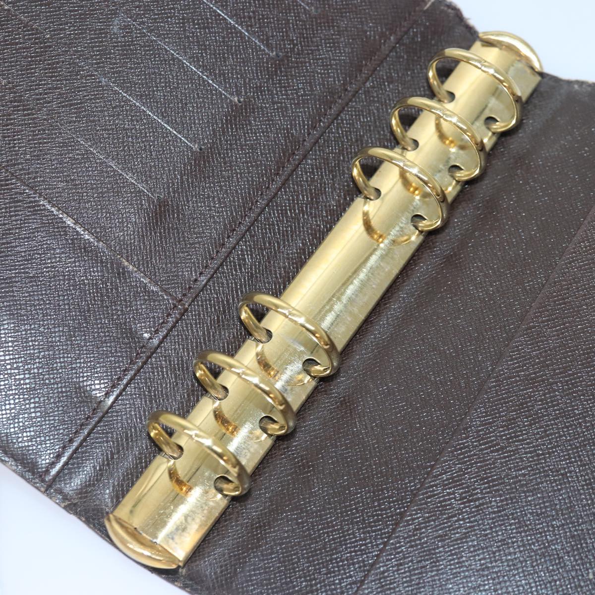 LOUIS VUITTON Damier Ebene Agenda MM Day Planner Cover R20240 LV bs17190