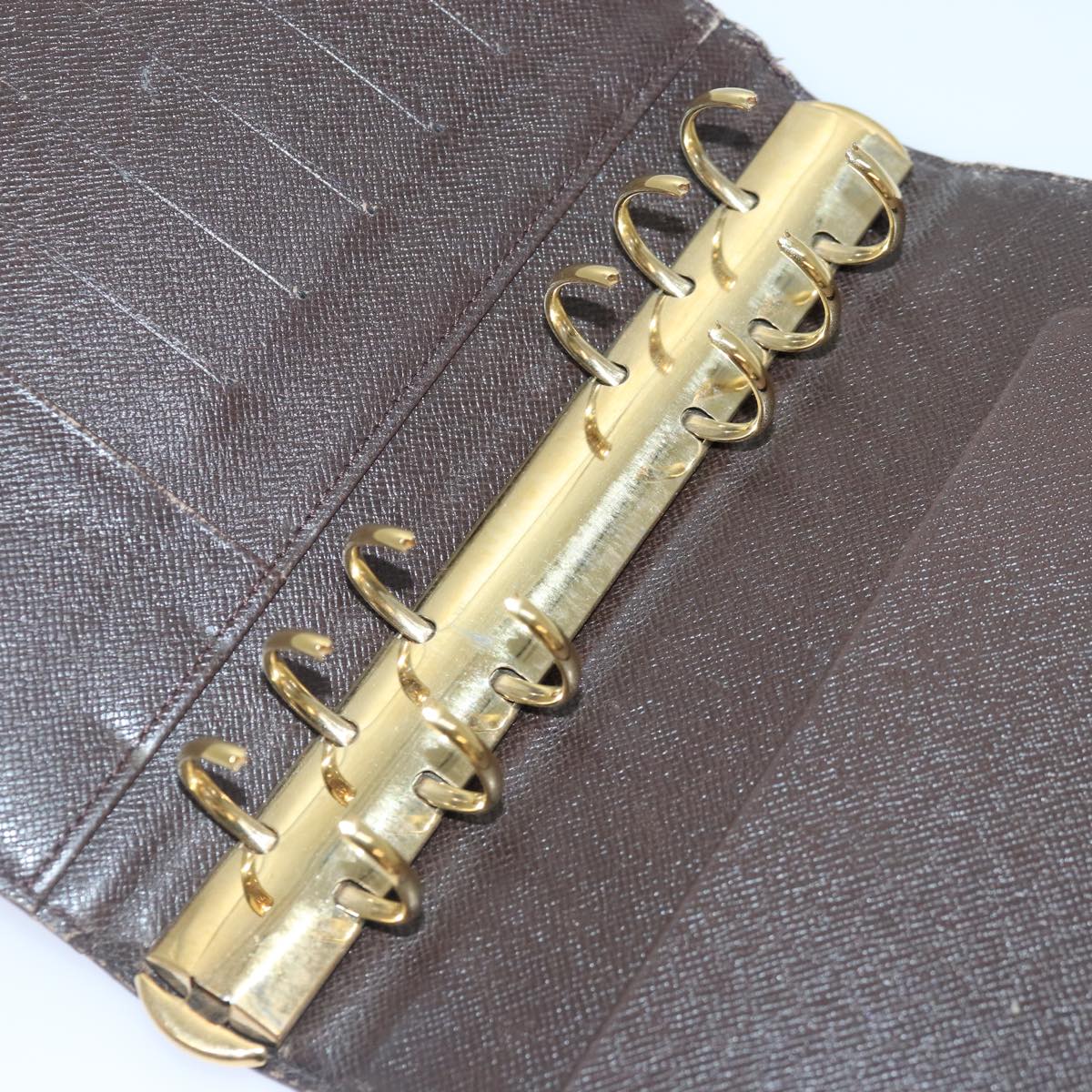 LOUIS VUITTON Damier Ebene Agenda MM Day Planner Cover R20240 LV bs17190