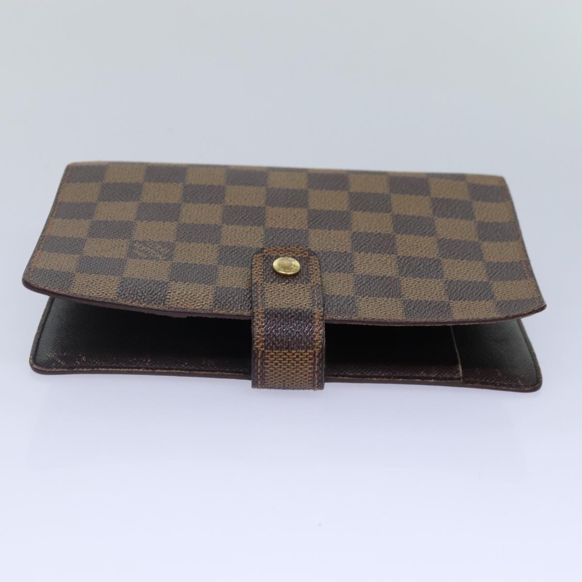 LOUIS VUITTON Damier Ebene Agenda MM Day Planner Cover R20240 LV bs17190