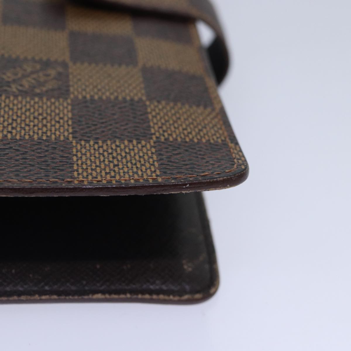 LOUIS VUITTON Damier Ebene Agenda MM Day Planner Cover R20240 LV bs17190