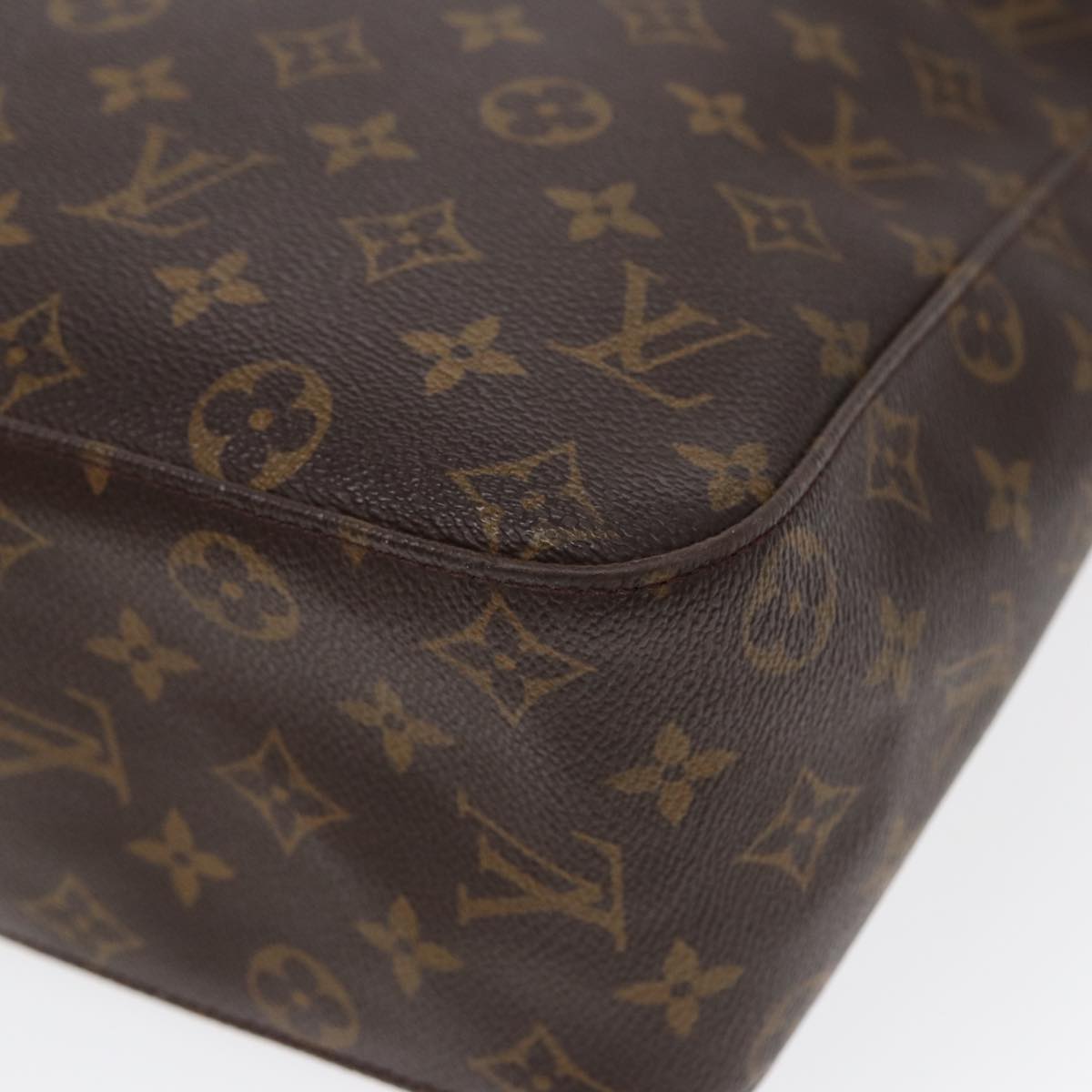 LOUIS VUITTON Monogram Looping GM Shoulder Bag M51145 LV bs17191