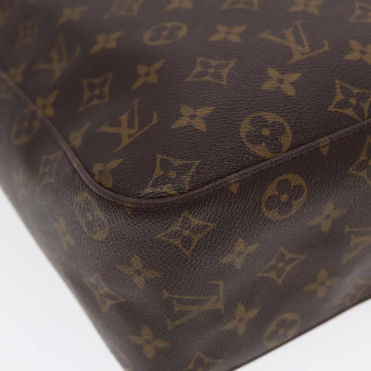 LOUIS VUITTON Monogram Looping GM Shoulder Bag M51145 LV bs17191