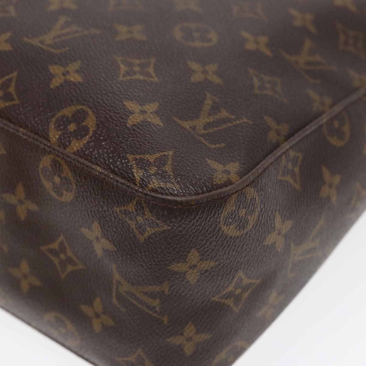 LOUIS VUITTON Monogram Looping GM Shoulder Bag M51145 LV bs17191