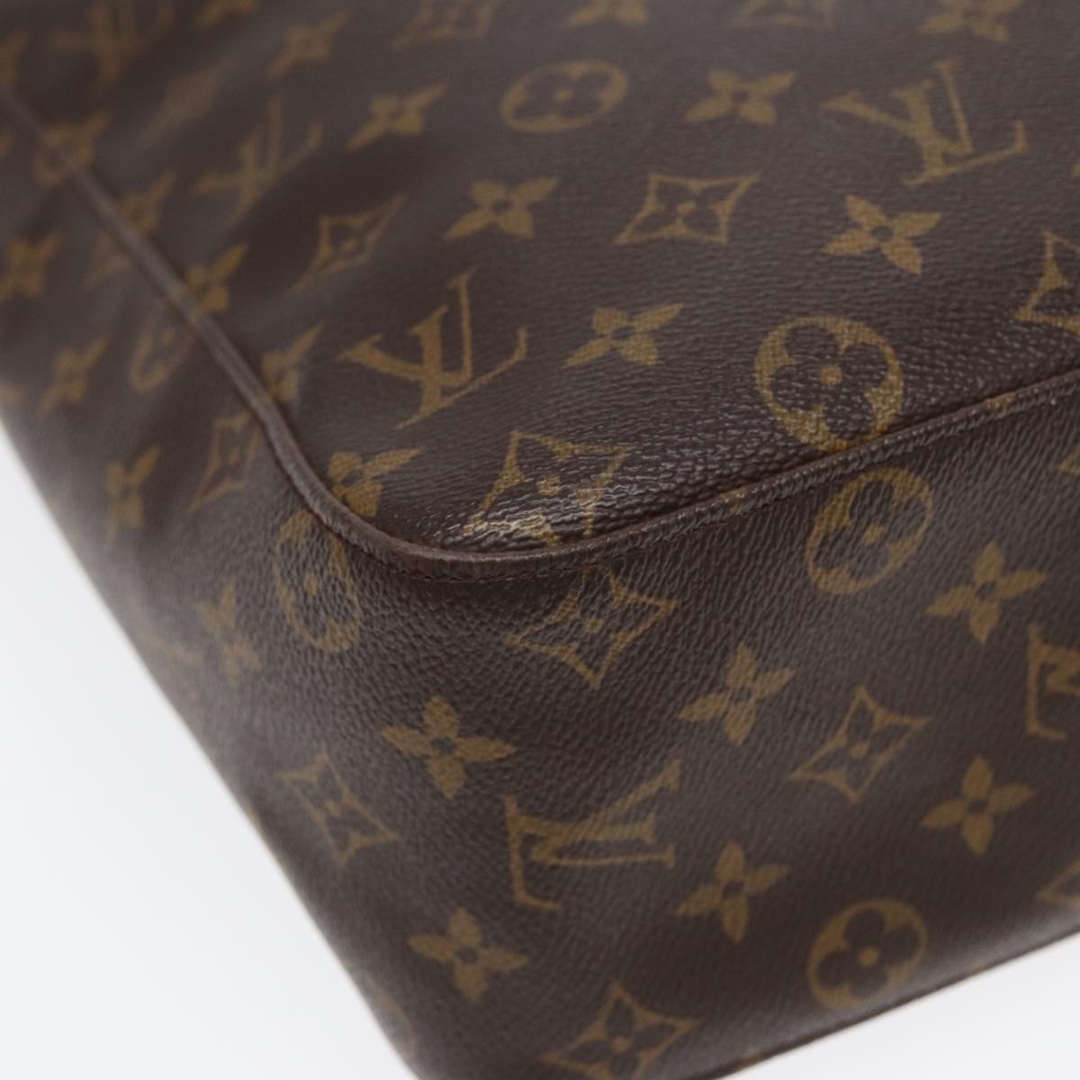 LOUIS VUITTON Monogram Looping GM Shoulder Bag M51145 LV bs17191
