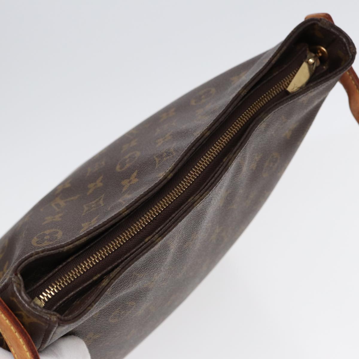 LOUIS VUITTON Monogram Looping GM Shoulder Bag M51145 LV bs17191