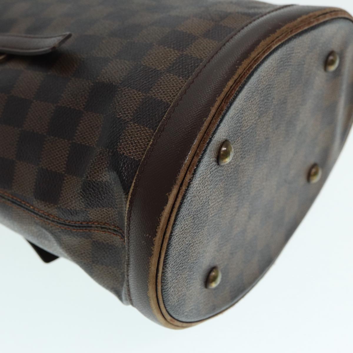 LOUIS VUITTON Damier Ebene Marais Shoulder Bag N42240 LV bs17211