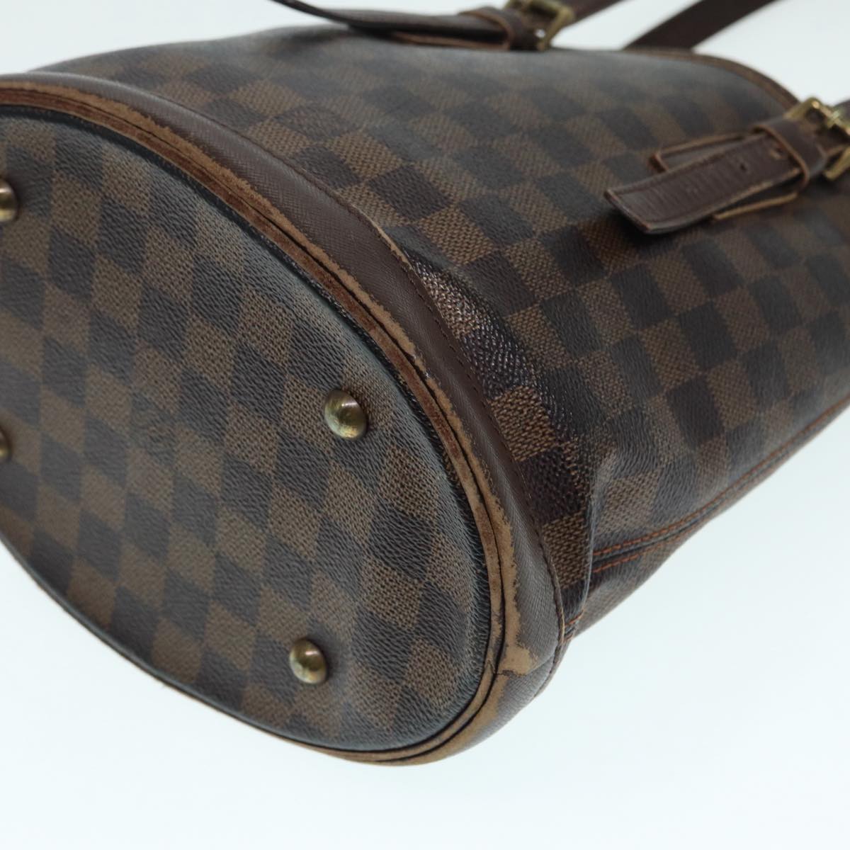 LOUIS VUITTON Damier Ebene Marais Shoulder Bag N42240 LV bs17211